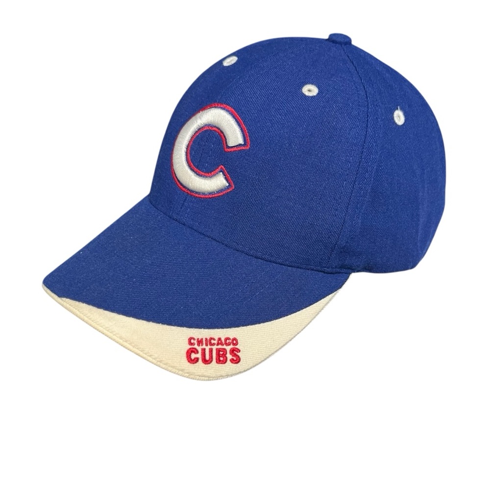 Chicago Cubs Baseball Twin Enterprises Adjustable Cap Hat MLB Wool - Picture 3 of 7